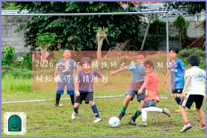 2026世界杯竞猜技巧大盘点，助你轻松赢得竞猜胜利